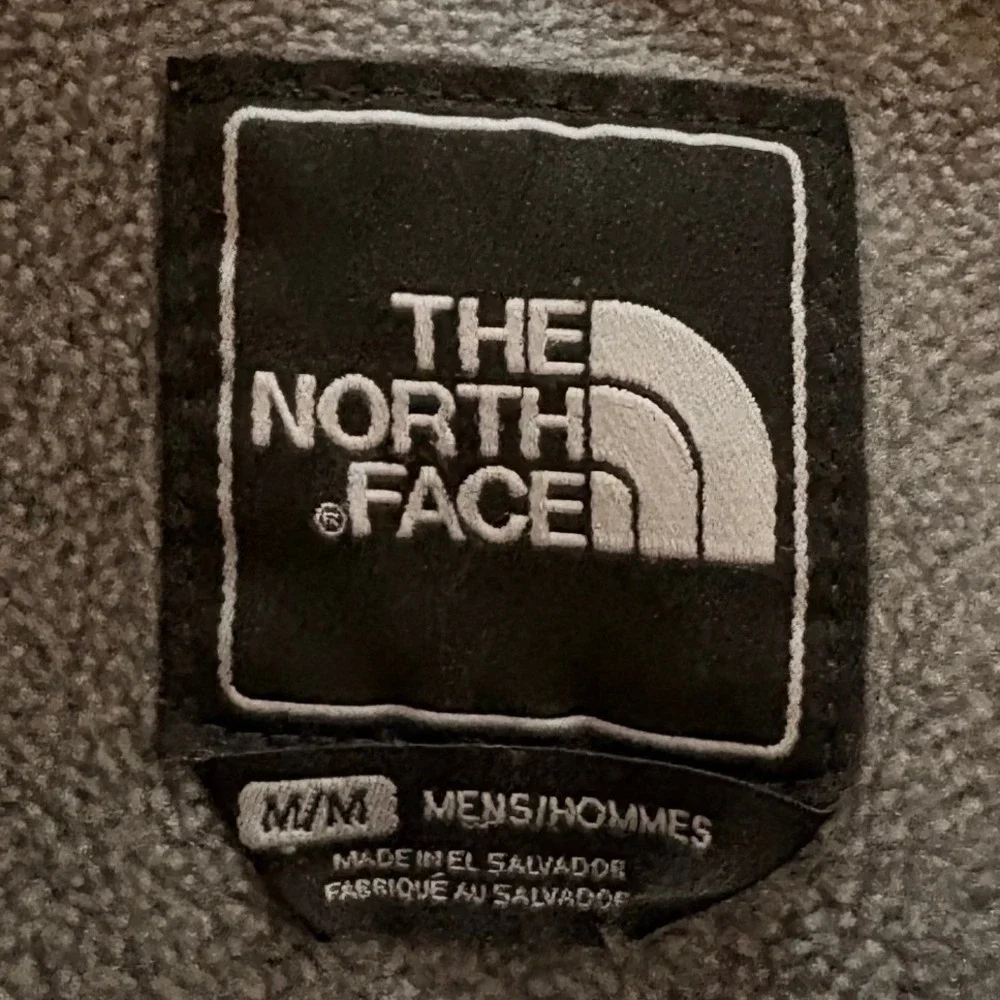 The North Face Mens Denali 2 Jacket M Black Gray Polartec Fleece Zip Up Gorpcore